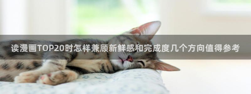 51漫画在线入口：读漫画TOP20时怎样兼顾新鲜感和完成度几个方向值得参考